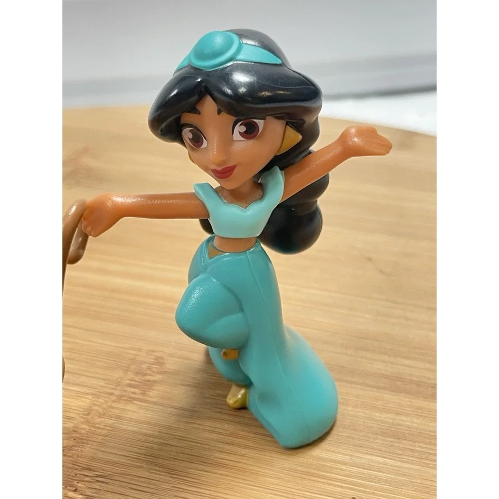 Disney play‎ action figure Princess Jasmine & Monkey Abu From Aladdin Animation